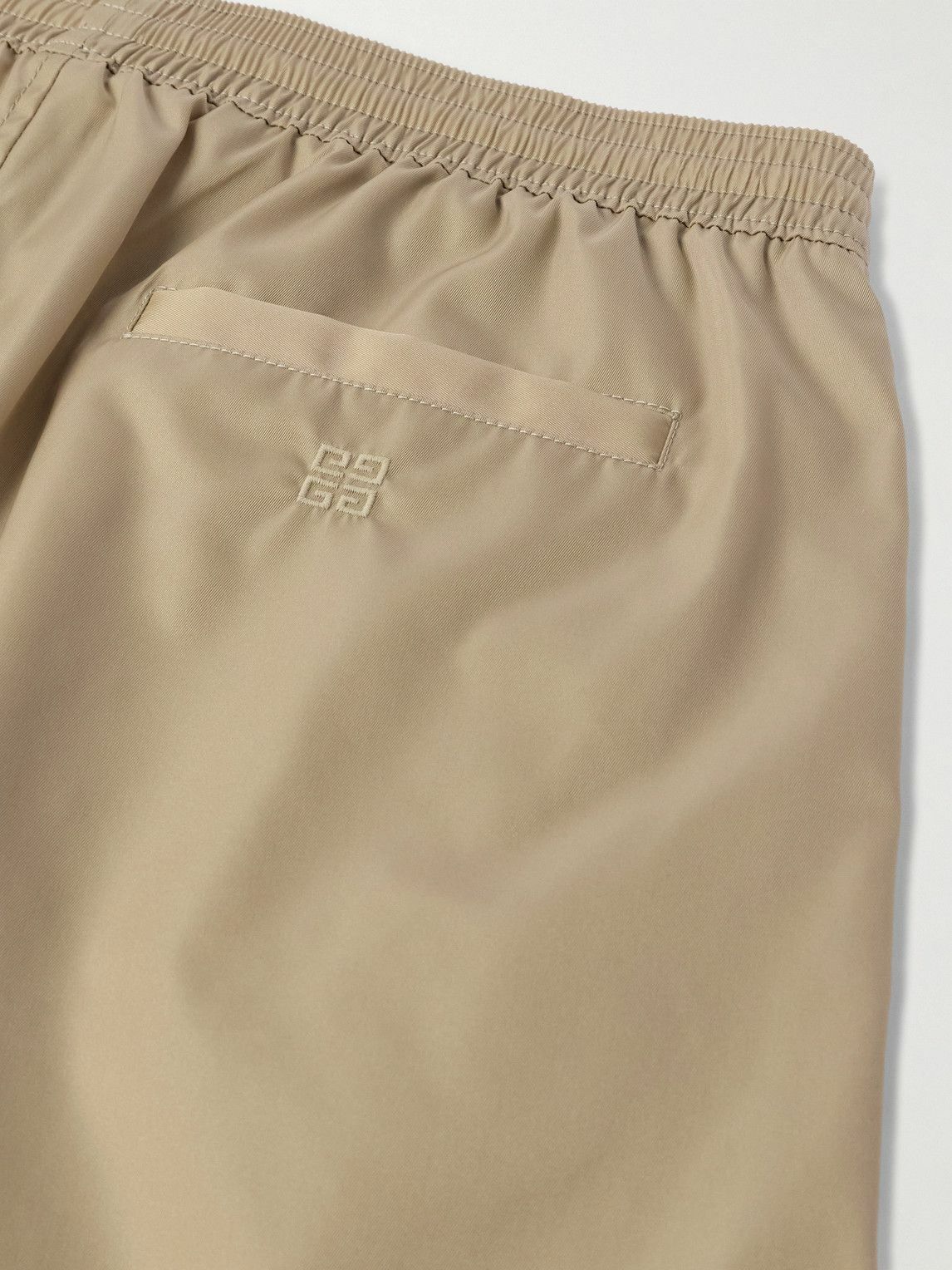 Givenchy - Straight-Leg Shell Shorts - Neutrals