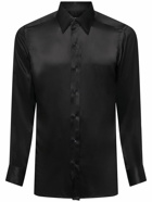 TOM FORD Silk Charmeuse Slim Fit Shirt