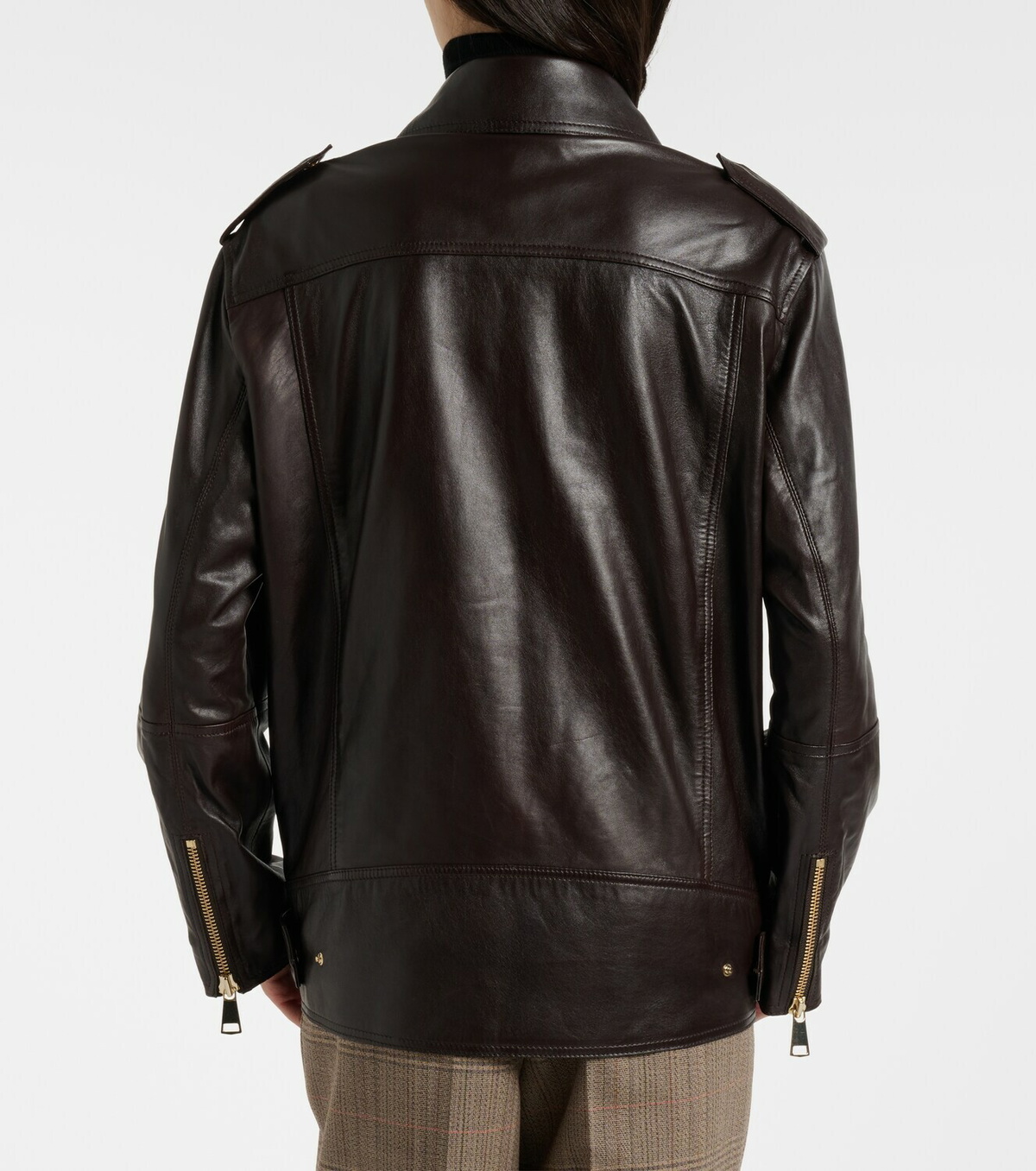 Dorothee Schumacher Sleek Statement leather biker jacket