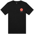 Edwin Men's Japanese Sun T-Shirt in Black