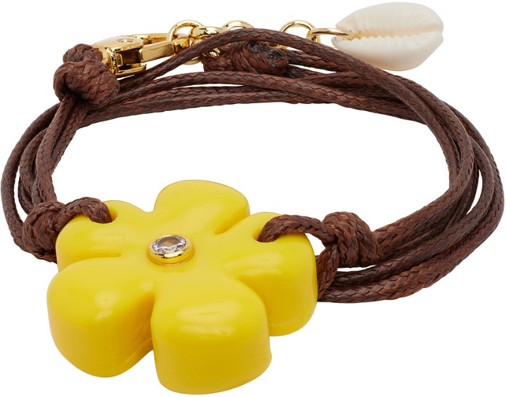 Photo: éliou Brown & Yellow Petal Bracelet