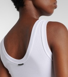 Brunello Cucinelli Cotton-blend tank top