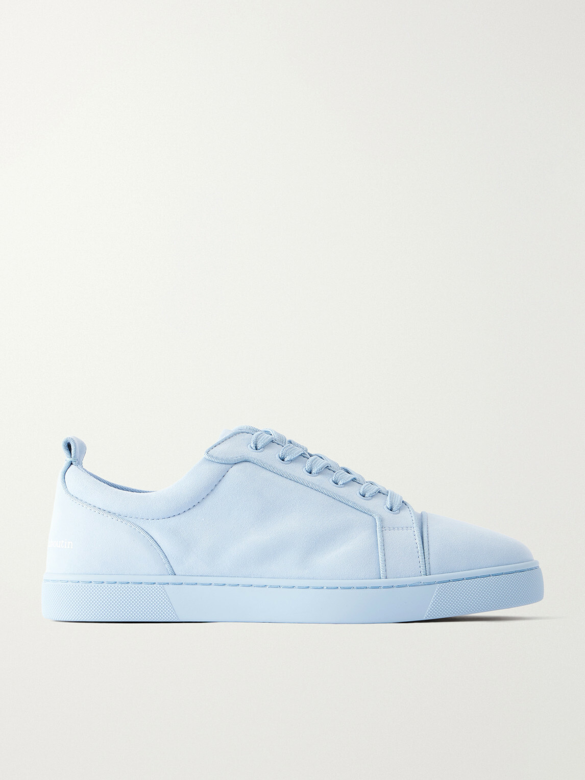 Christian Louboutin - Louis Junior Suede Sneakers - Blue