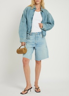 Agolde Nile Denim Jacket Blue
