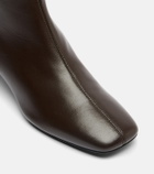 Toteme Leather ankle boots