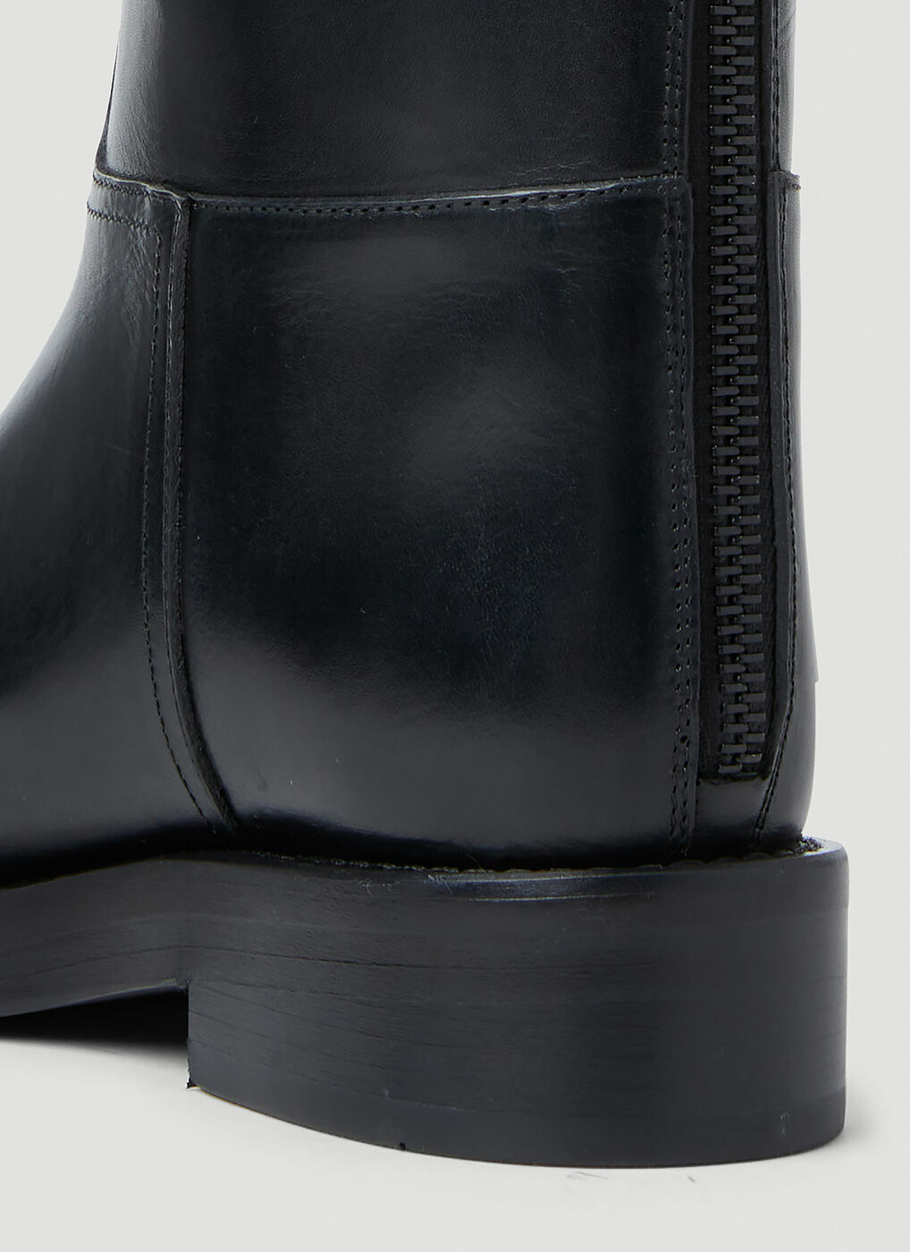 Ann Demeulemeester - Riding Boots in Black Ann Demeulemeester