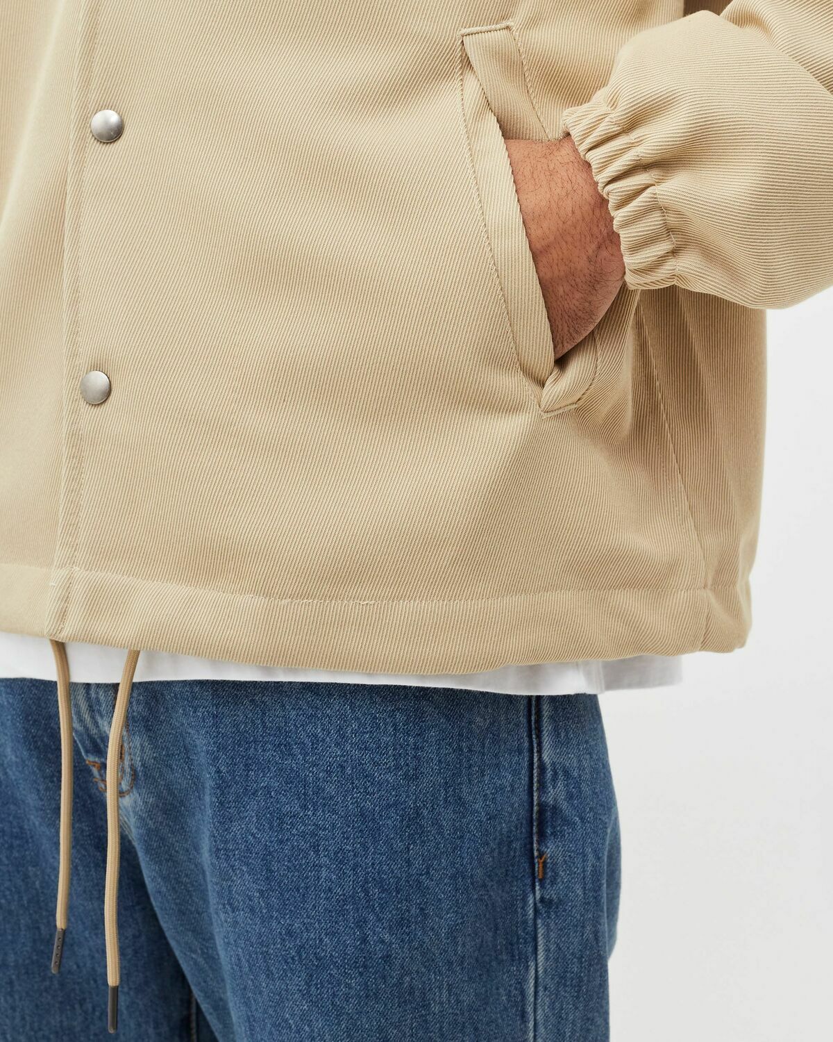 ølåf Coach Jacket Beige College Jackets