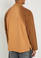 JW Anderson Cotton Rugby Shirt Brown