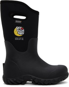 Sky High Farm Workwear Black Workwear Worker Boots