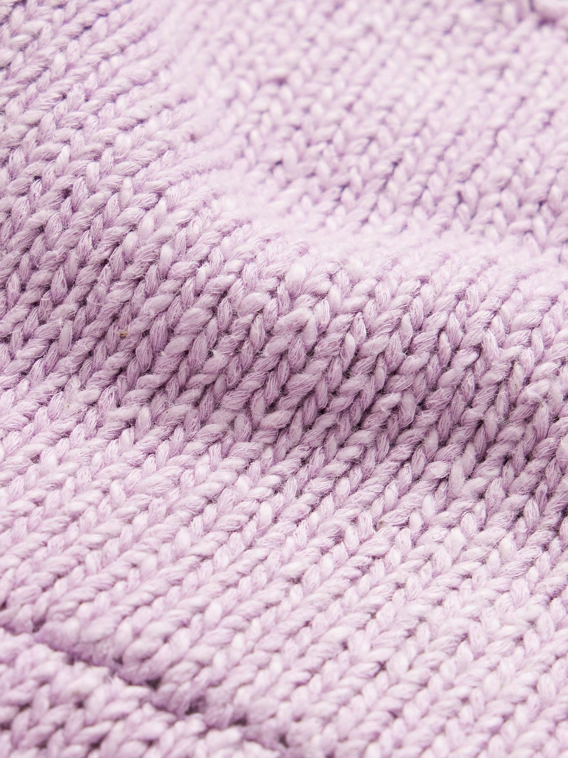 Miles Leon - Cotton Cardigan - Purple