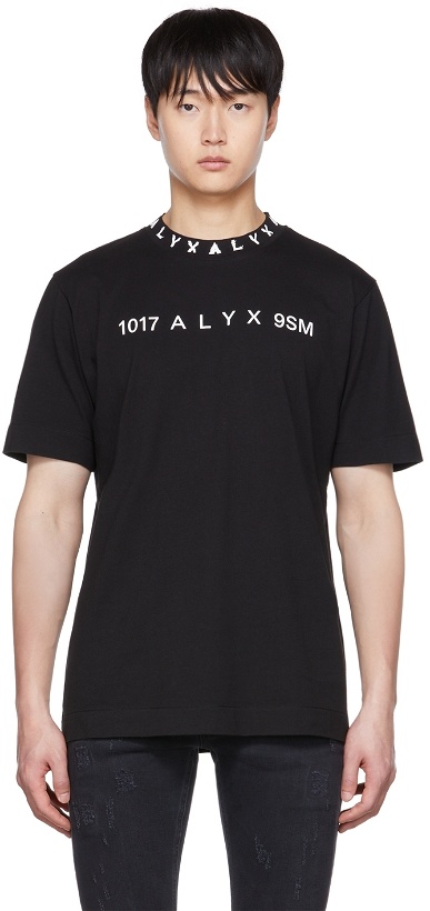 Photo: 1017 ALYX 9SM Black Print T-Shirt