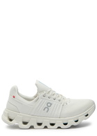 ON Cloudswift 4 AD Panelled Mesh-knit Sneakers Cream