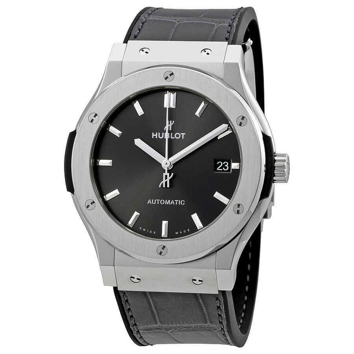 Photo: Hublot Classic Fusion Automatic Titanium 45 mm Mens Watch 511.NX.7071.LR