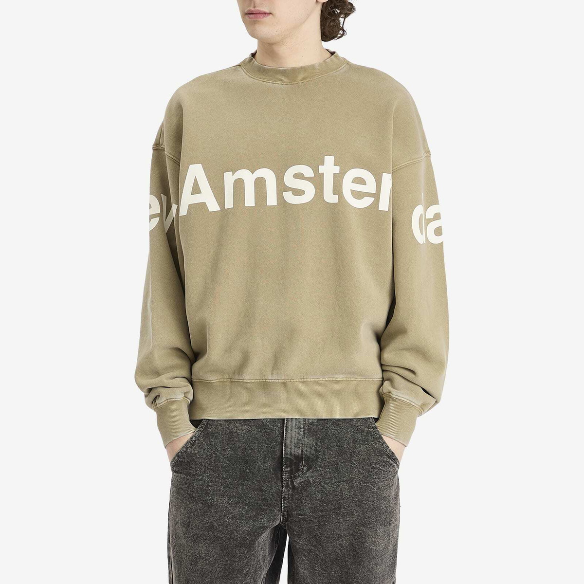New Amsterdam Surf Association Men's Line Sweatshirt in Seneca Rock