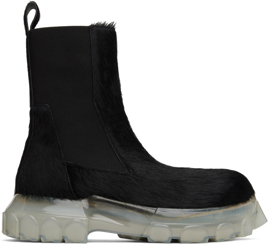 rick owens bozo chelsea boots