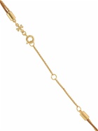 TORY BURCH Kira Double Cord Chain Necklace with Pearl