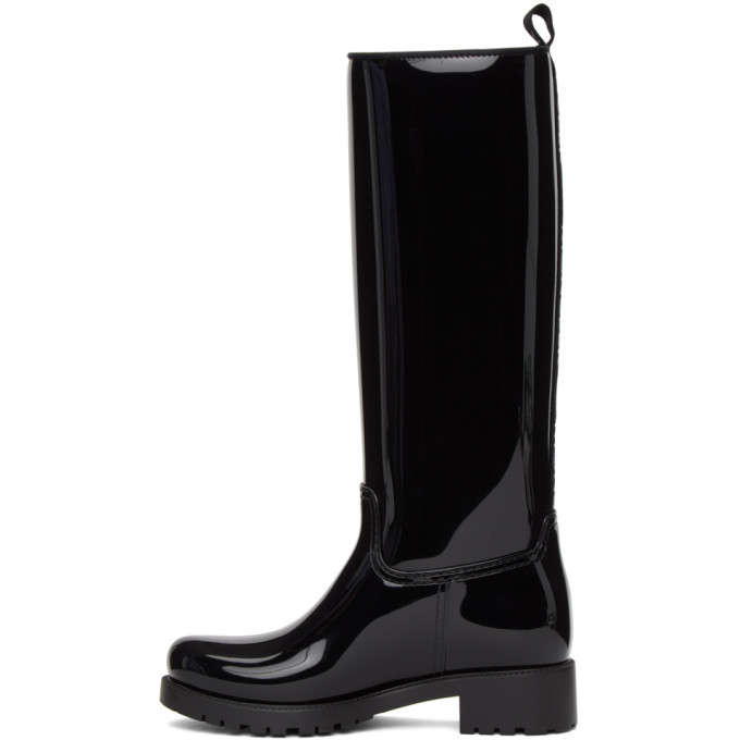 moncler ginger tall rain boots