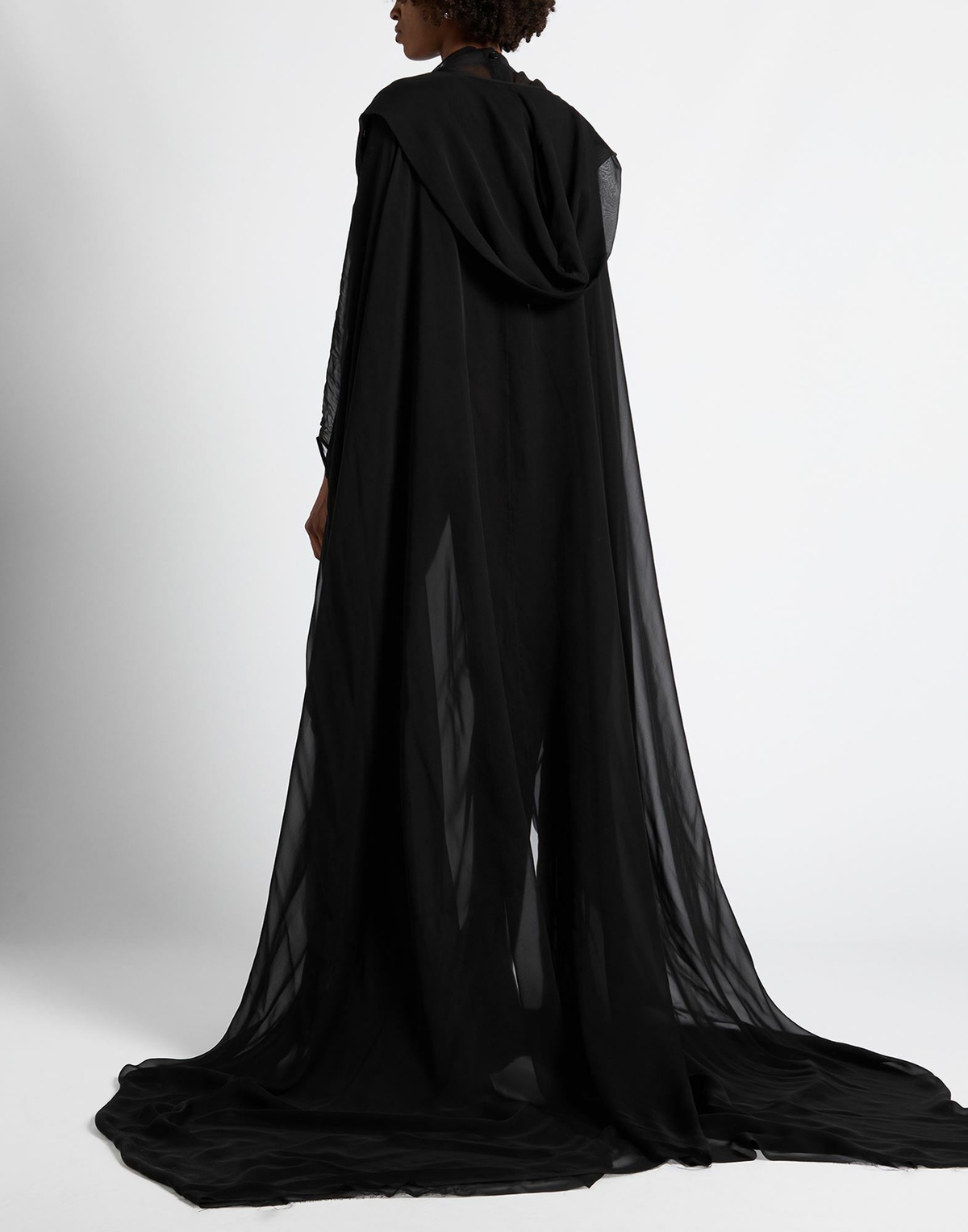 Rick Owens Womens Cape in Black