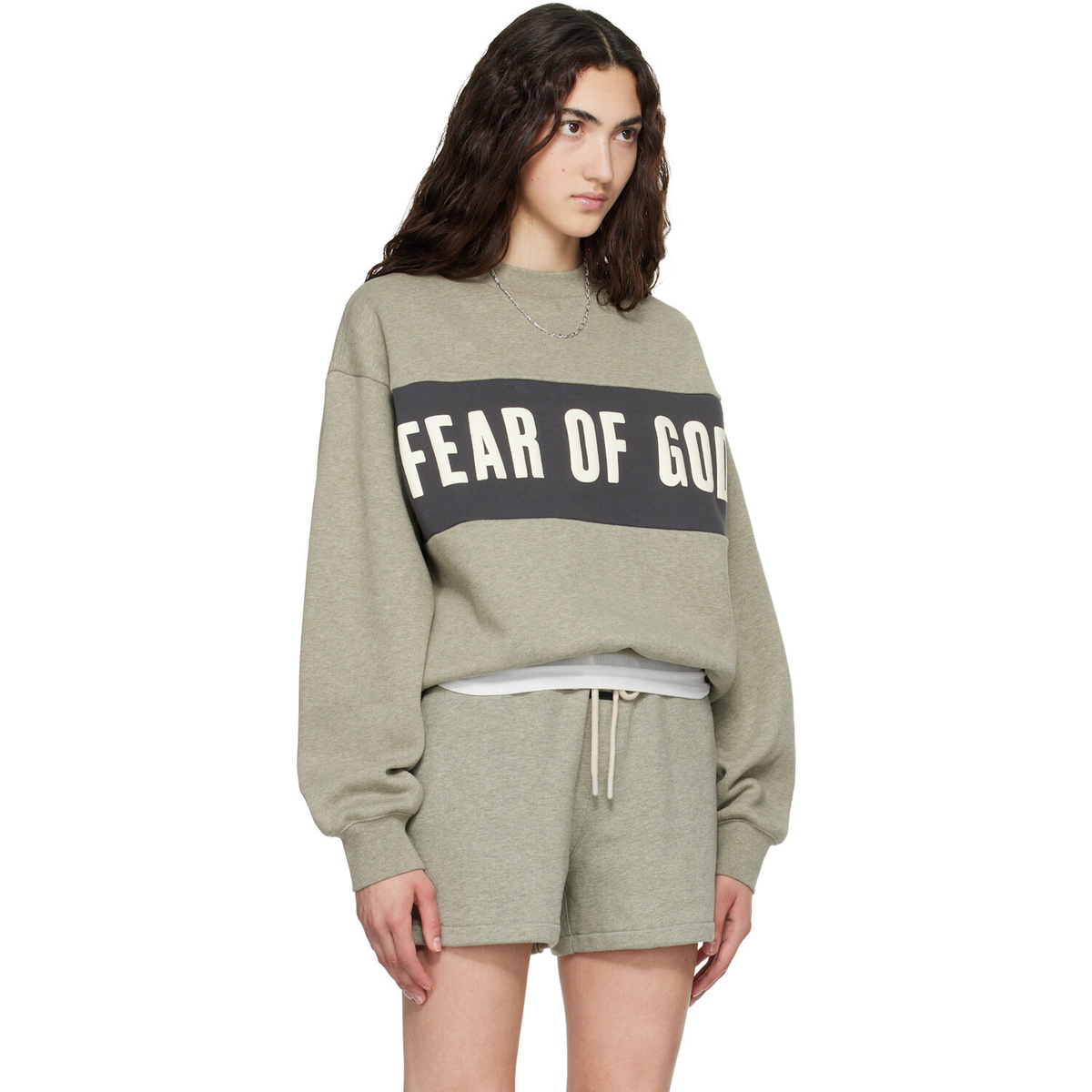 Fear of God ESSENTIALS Gray Classic Sweatshirt