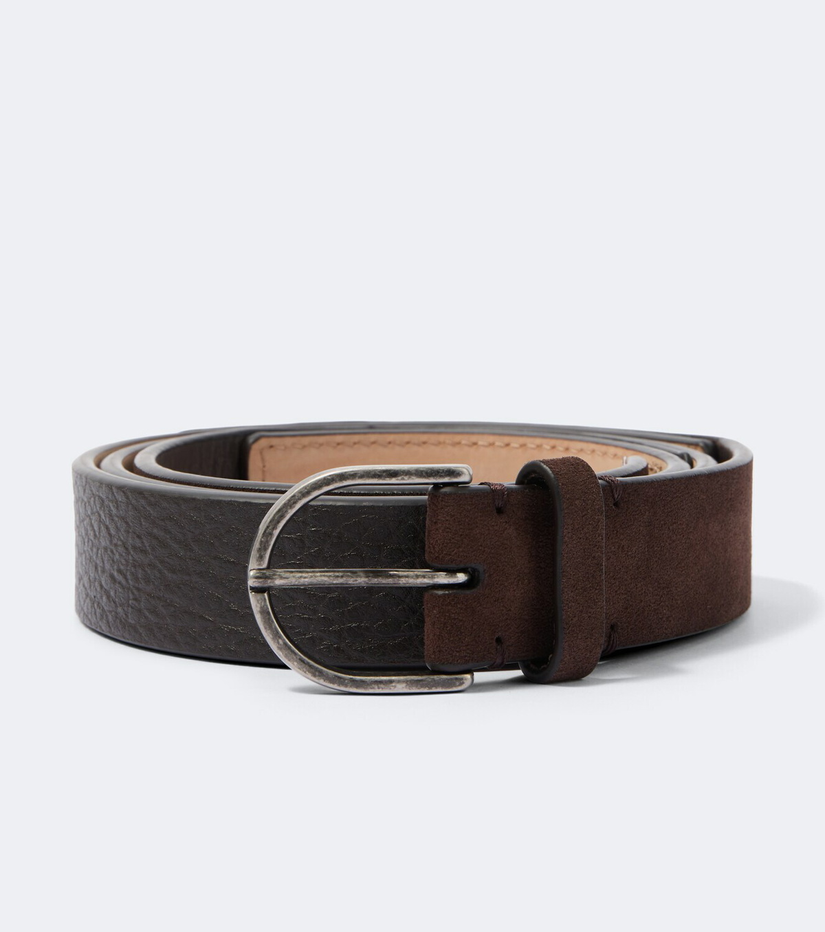 Giorgio Armani Leather and suede belt