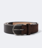 Giorgio Armani Leather and suede belt