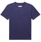 Maison Margiela - Garment-Dyed Cotton-Jersey T-Shirt - Blue