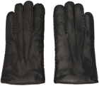 Polo Ralph Lauren Black Leather Gloves