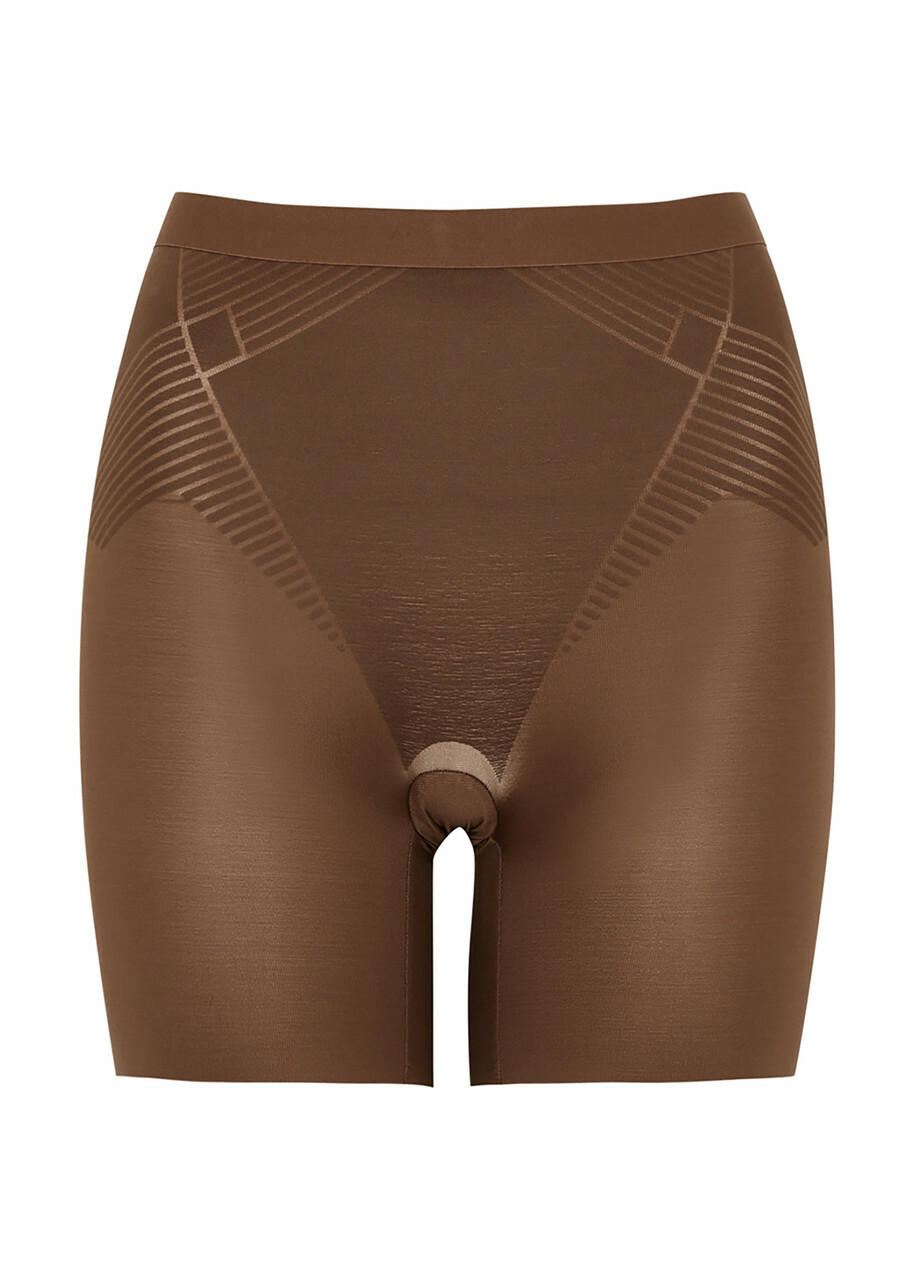 Spanx Thinstincts 2.0 Girl Shaping Shorts Brown