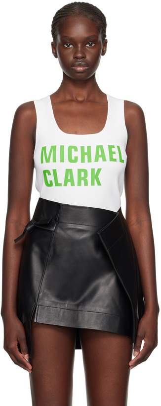 Photo: JW Anderson White Michael Clark Edition Tank Top