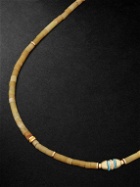 MAOR - Cherish Gold and Enamel Multi-Stone Necklace