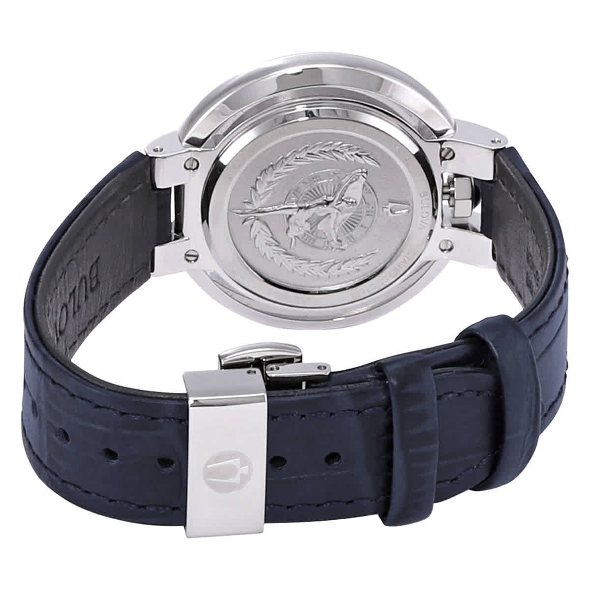 Bulova Rubaiyat Quartz Diamond White Dial Ladies Watch 96R237