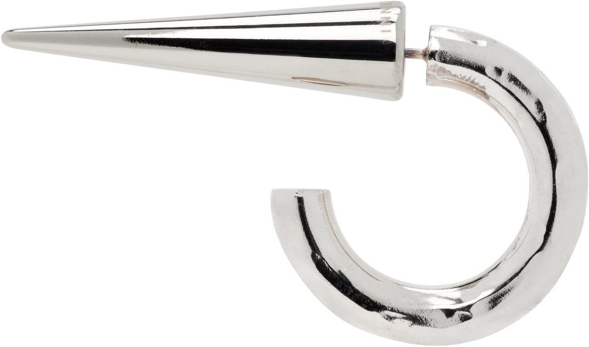 Innerraum Silver Object EA2 Mono Spike Large Single Earring