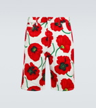 Kenzo - Floral printed cotton Bermuda shorts