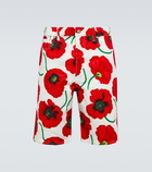 Kenzo - Floral printed cotton Bermuda shorts