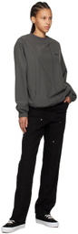 Dime Gray Tech Sweater