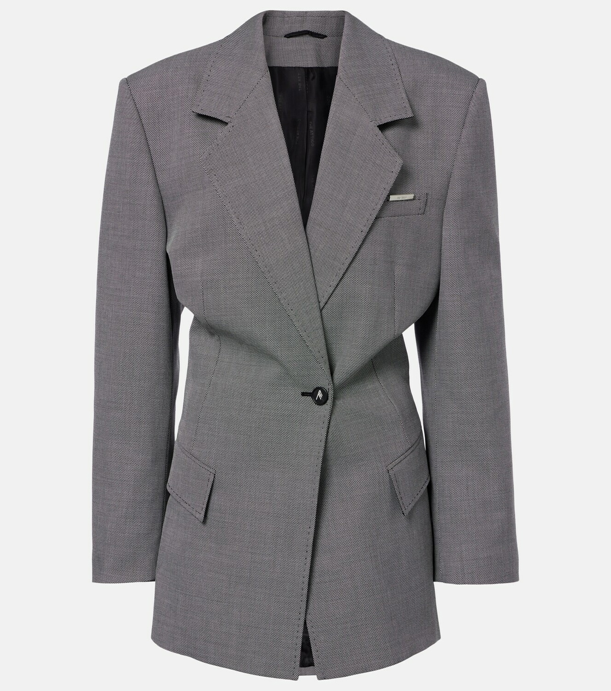 The Attico Wool and cotton blazer