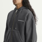 MKI Men's Uniform Zip Hoodie in Pigment Black