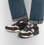 visvim - Roland Suede and Canvas Sneakers - Men - Navy