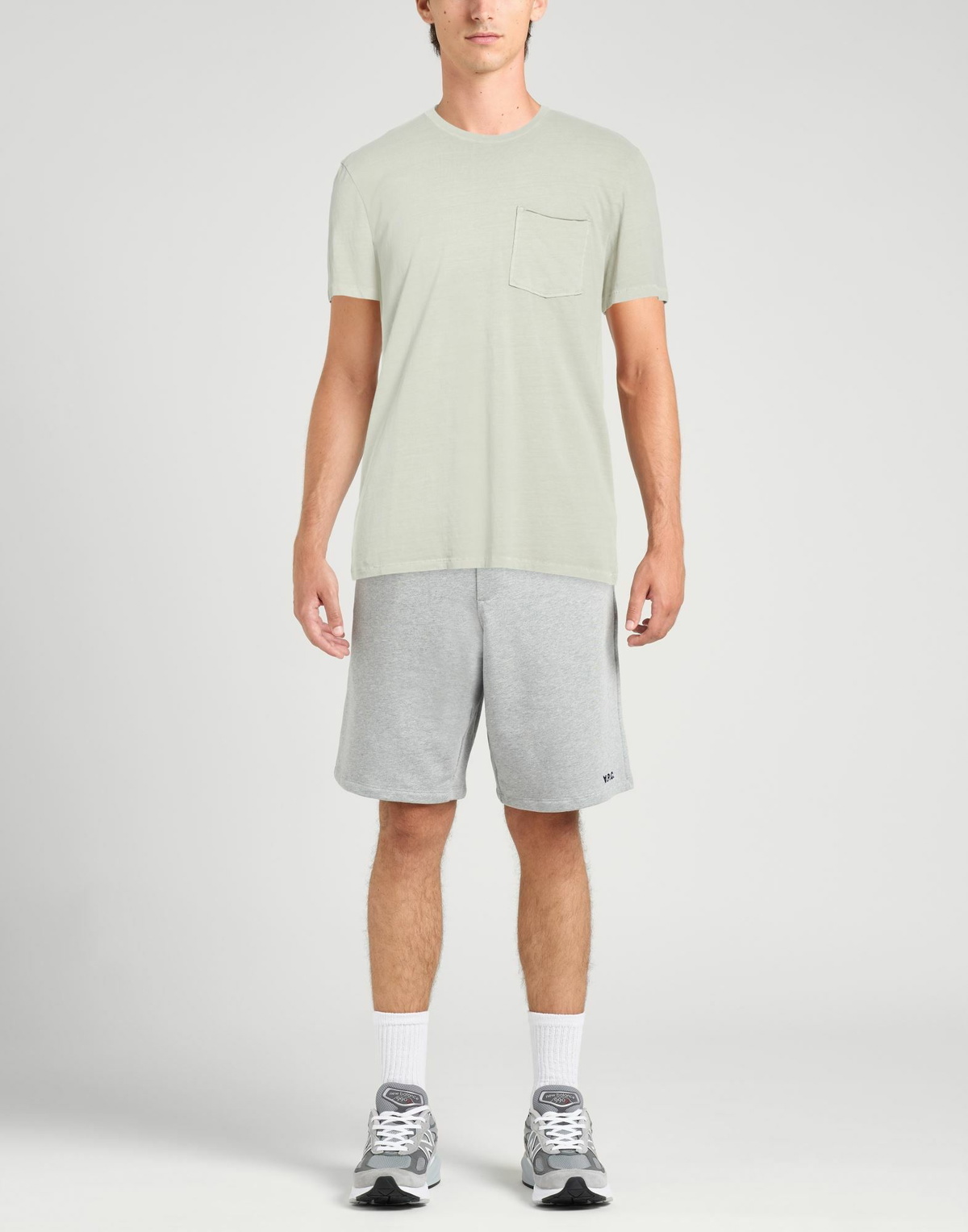 Paige Mens T-shirt Light in Grey