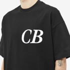 Cole Buxton Men's Italic CB T-Shirt in Black