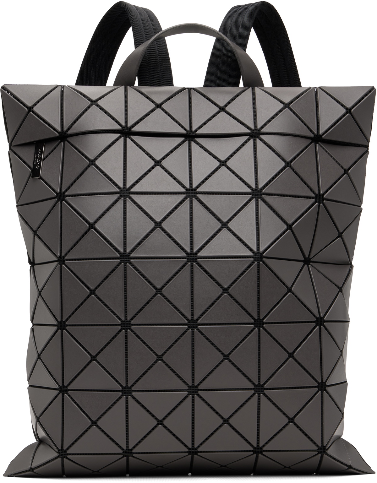 BAO BAO ISSEY MIYAKE Gray Flat Pack Backpack