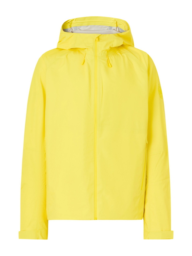 Photo: Canada Goose - Horizon Rain Shell Hooded Jacket - Yellow
