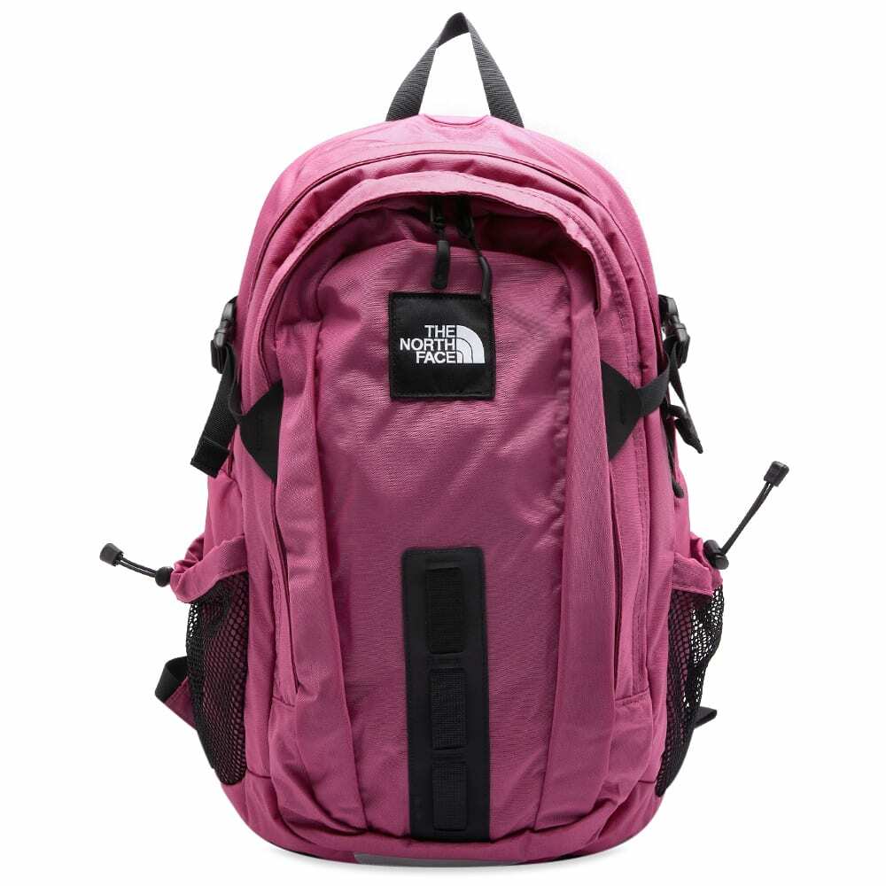 The North Face Men's Hot Shot Backpack in Red Violet/Black The North Face