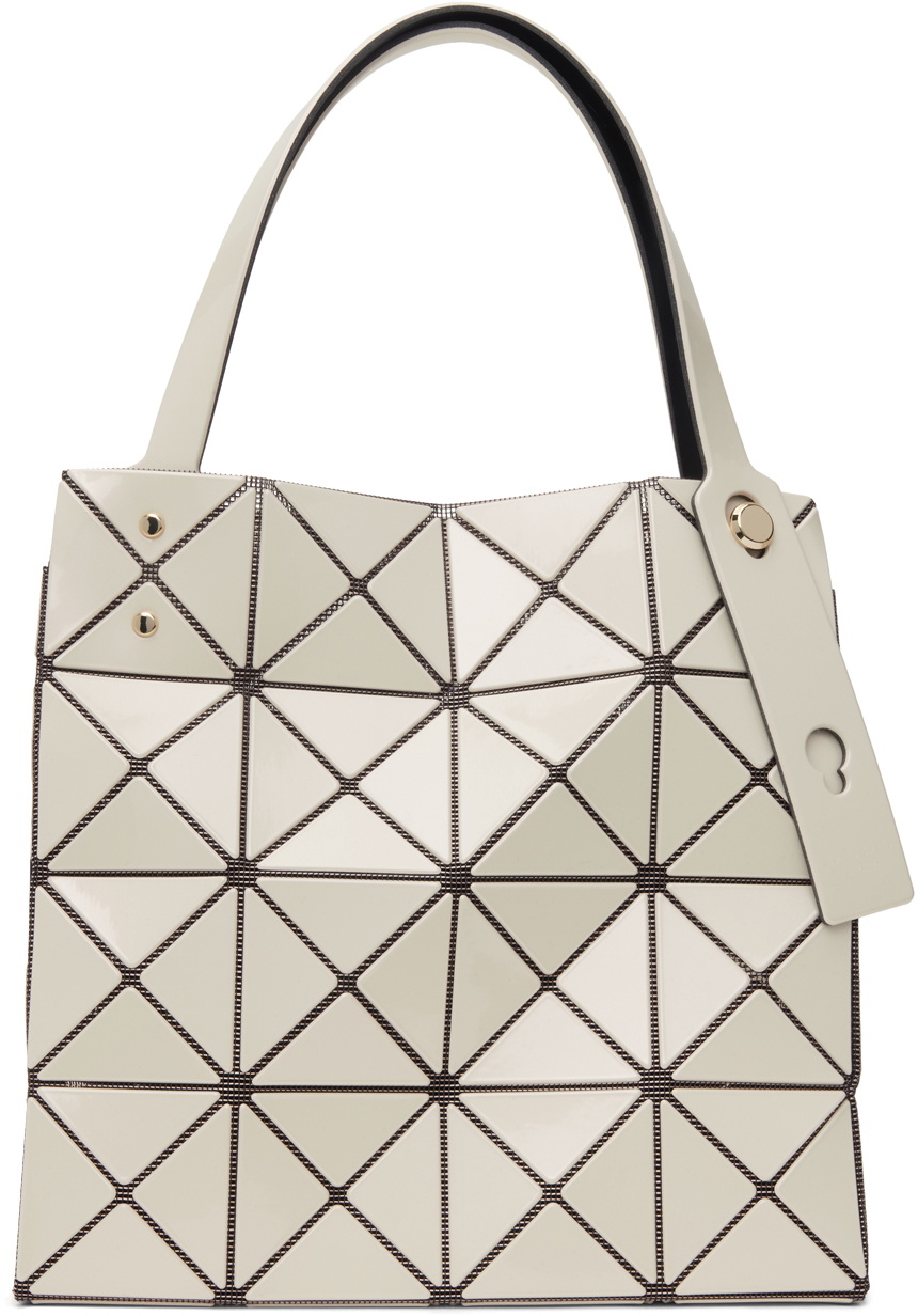 BAO BAO ISSEY MIYAKE Off-White Carat Bag Bao Bao Issey Miyake