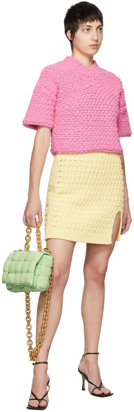 Logo Embossed Chenille Miniskirt main image 1