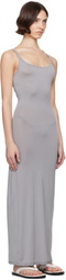 CDLP Gray Lightweight Tank Maxi Dress