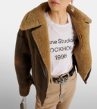 Acne Studios Lakota shearling-lined leather jacket