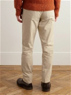 Sid Mashburn - Straight-Leg Garment-Dyed Cotton-Twill Trousers - Neutrals