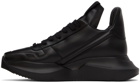 Rick Owens Black Geth Sneakers