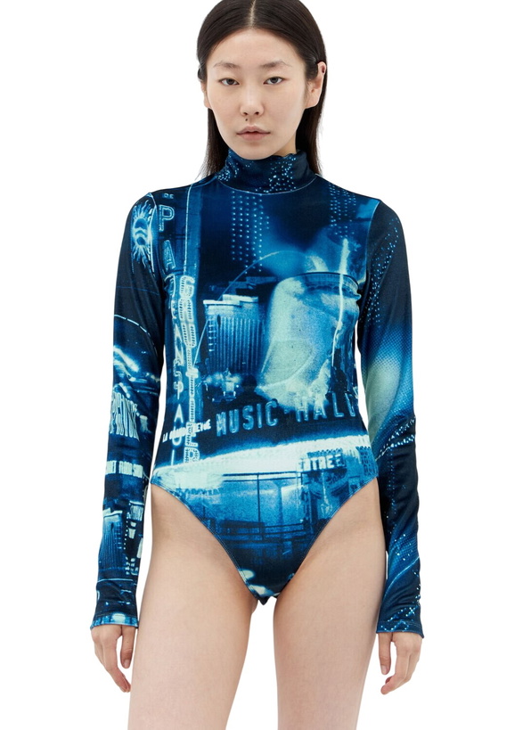 Photo: Jean Paul Gaultier Pigalle Velvet Bodysuit